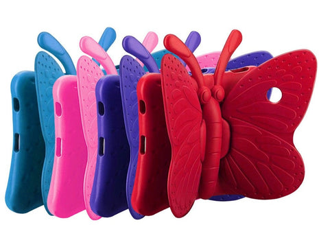 BUTTERFLY KIDS CASE COMPATIBLE FOR IPAD'S MINI 1, 2, 3, 4 IPAD 2, 3