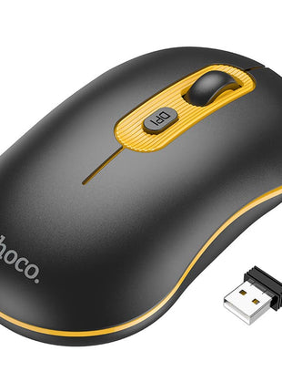 Wireless 2.4G Business Mouse - Black, Long Battery Life and USB Receiver