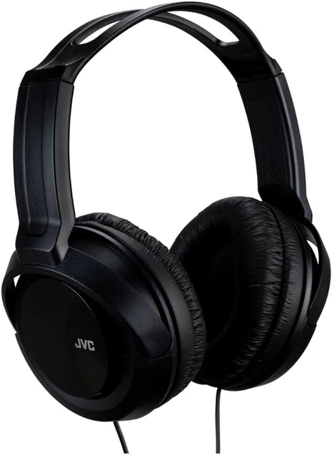 JVC Headphones Full-Size Over-Ear Stereo Deep Bass Port Bass Sound HARX3 - Black