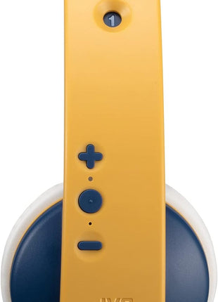 JVC Tinyphones Stereo Kids Wireless Bluetooth Headphones (Yellow)