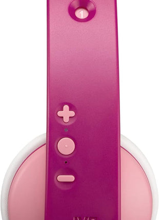 JVC Tinyphones Stereo Kids Wireless Bluetooth Headphones (Pink)