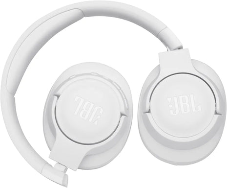 JBL Tune 760NC Wired and Wireless Over-Ear Headphones with Built-In Microphone, Active Noise Cancelling and Hands-Free Controls, in White