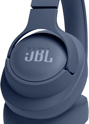 JBL Tune 720BT Wireless Over-Ear Headphones, with JBL Pure Bass Sound, Bluetooth 5.3, Hands-Free Calls, Audio Cable  -Blue