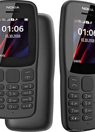 Nokia 106: Affordable Dual SIM 2G Feature Phone ( Black )