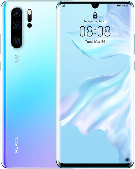 Huawei P30 Pro 128GB, 6.47" OLED, Leica Quad Camera, 8GB RAM, SIM-Free, Breathing Crystal (UK Version)