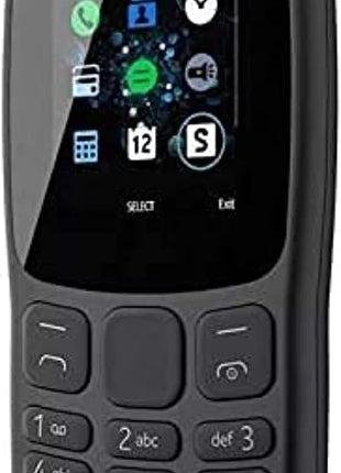 Nokia 106: Affordable Dual SIM 2G Feature Phone ( Black )