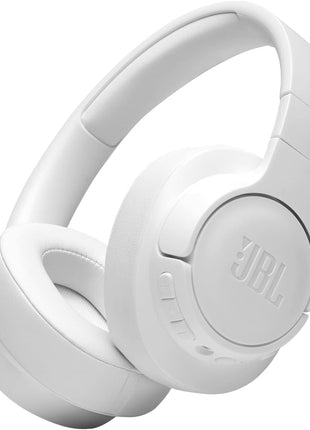 JBL Tune 760NC Wired and Wireless Over-Ear Headphones with Built-In Microphone, Active Noise Cancelling and Hands-Free Controls, in White