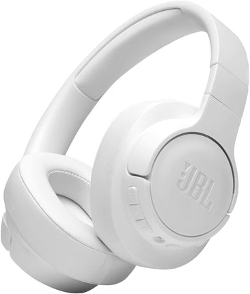 JBL Tune 760NC Wired and Wireless Over-Ear Headphones with Built-In Microphone, Active Noise Cancelling and Hands-Free Controls, in White