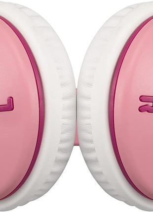 JVC Tinyphones Stereo Kids Wireless Bluetooth Headphones (Pink)