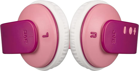 JVC Tinyphones Stereo Kids Wireless Bluetooth Headphones (Pink)