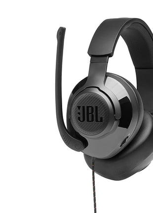 JBL Quantum 300 Wired Over-Ear Gaming Headphone - Flip-up Mic - Memory Foam