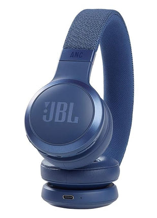 JBL Live - Wireless On-Ear Bluetooth headphones with Active Noise Cancelling technology (Blue)