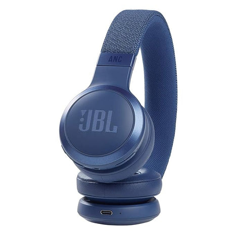 JBL Live - Wireless On-Ear Bluetooth headphones with Active Noise Cancelling technology (Blue)