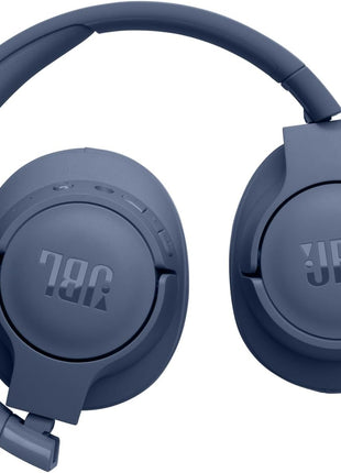 JBL Tune 720BT Wireless Over-Ear Headphones, with JBL Pure Bass Sound, Bluetooth 5.3, Hands-Free Calls, Audio Cable  -Blue