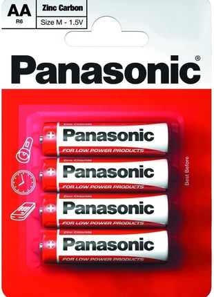 Panasonic AA Batteries (4 Pack)