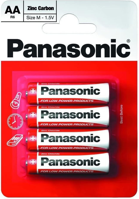 Panasonic AA Batteries (4 Pack)