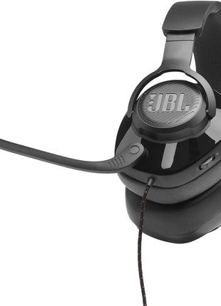 JBL Quantum 300 Wired Over-Ear Gaming Headphone - Flip-up Mic - Memory Foam