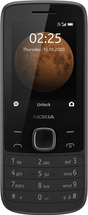 Nokia 225 Phone (Dual SIM) – Black Feature Phone