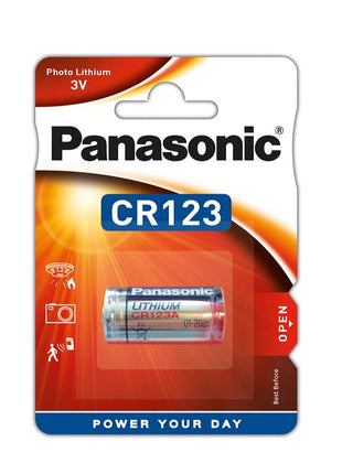 Panasonic CR123AL Photo Lithium Battery - High-Performance Power