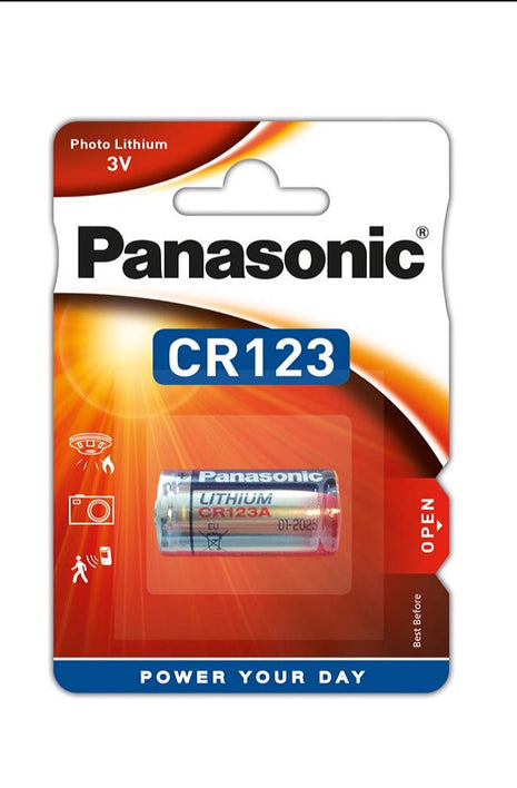 Panasonic CR123AL Photo Lithium Battery - High-Performance Power