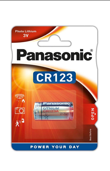 Panasonic CR123AL Photo Lithium Battery - High-Performance Power