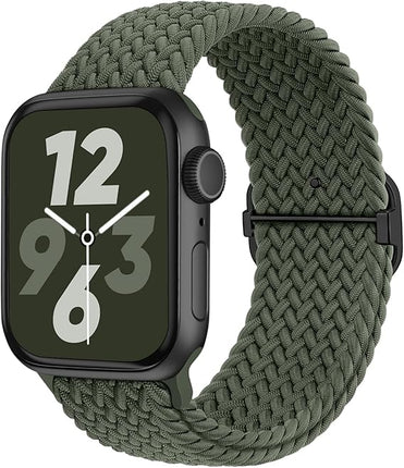 Braided Apple Watch Band (38mm-49mm) - Stretchy, Anti-Slip, Women's, For All iwatch Models