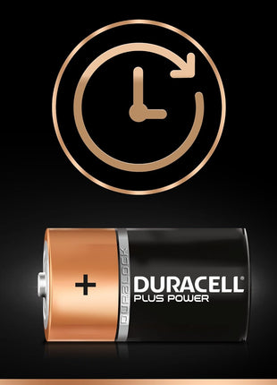 Duracell D Batteries (2 Pack) | Long-Lasting Alkaline