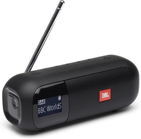 JBL Tuner 2: DAB & FM Radio, Bluetooth Speaker, 12 Hours Battery