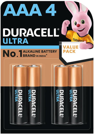 Duracell AAA Batteries (4 Pack) | Ultra Power Alkaline