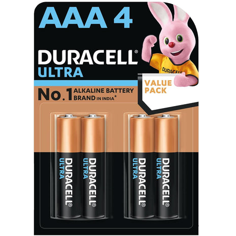 Duracell AAA Batteries (4 Pack) | Ultra Power Alkaline