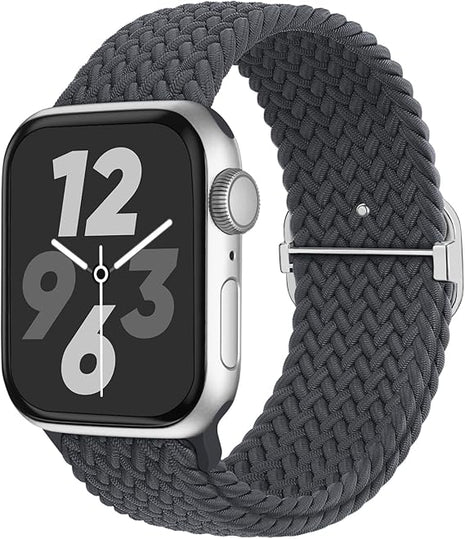 Braided Apple Watch Band (38mm-49mm) - Stretchy, Anti-Slip, Women's, For All iwatch Models