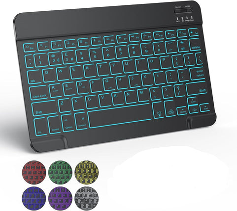 Wireless Keyboard with Mix Light Feature