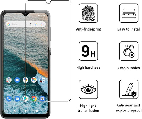 Nokia C21 Plus Tempered Glass 9H Hardness, HD Clear, Bubble-Free Installation, Scratch Resist