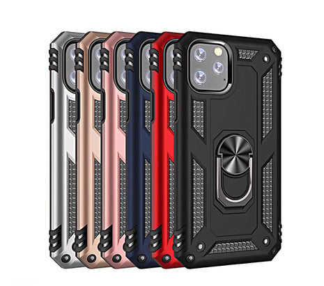 Ultimate Shockproof Ring Armor Case for iPhone 15, 15 Plus, 15 Pro, 15 Pro Max