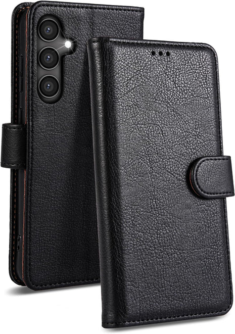 Samsung Galaxy S23 Series Leather Wallet Case with Card Holder