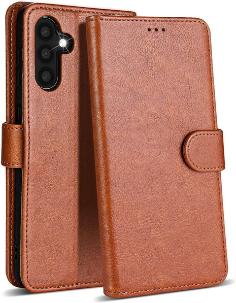 Samsung Galaxy A Series Leather Wallet Case with Card Holder