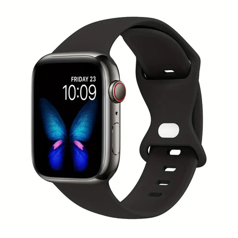 Soft Silicone Sport Bands Compatible with All Apple Watch Series , Various Sizes