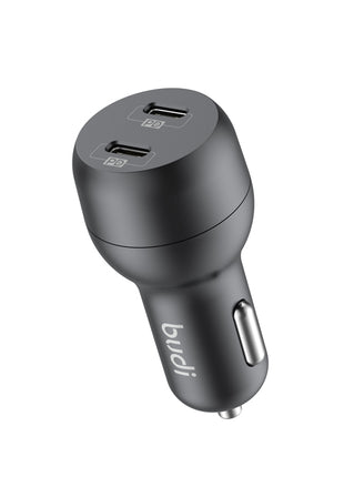 Dual Type C port PD40W Car charger With Type c to lightning/Type c to type c PD cable