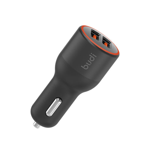 36W QC-18W Fast Car Charger with Dual USB Ports