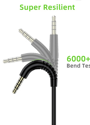 3.5MM Aux To Aux Braided Cable 1.2 M