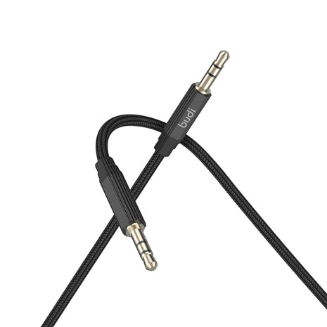 Jack To Jack AUX Audio Cable 1.2m Long - Black