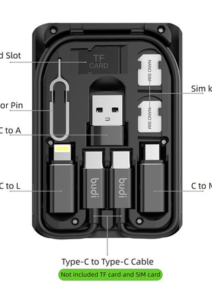 Multi Functional Box For Your Phones Multi Cable (6 In 1 Cable)