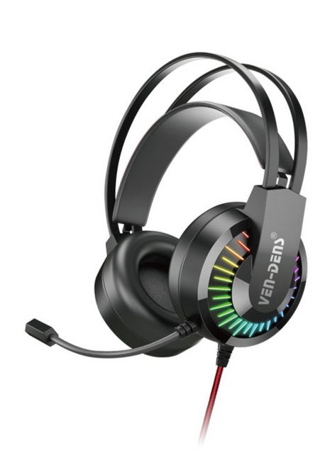 High Power Bass RGB Gaming Wired Headset with Stereo Sound