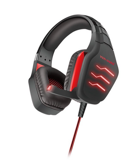 Gaming Headset with High Power Bass - Stereo Audio Experience