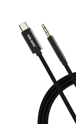 Type C to AUX Cable (AUX002)(Black)