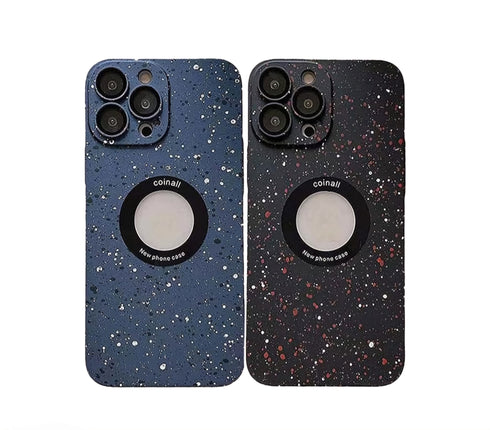 Stylish Power Starry Hollow Cover for iPhone 15 Series