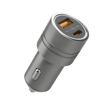 38W USB-A and USB-C QC In-Car Charger