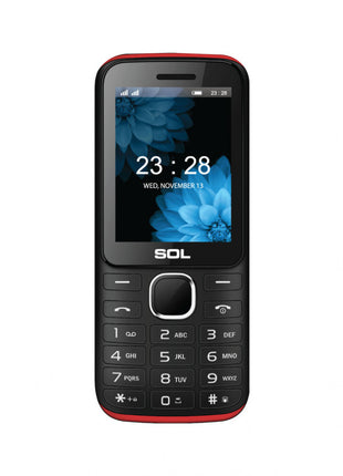 NEW SOL B2400 Dual SIM Keypad Mobile Phone