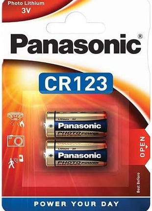 Panasonic CR123AL Photo Lithium Battery - High-Performance Power