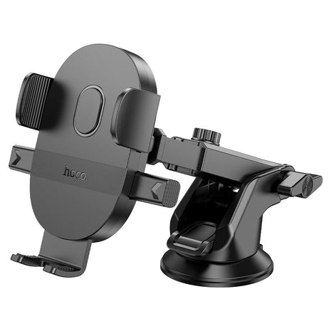 In-Car Phone Holder with Press Type Clamping for Dashboard